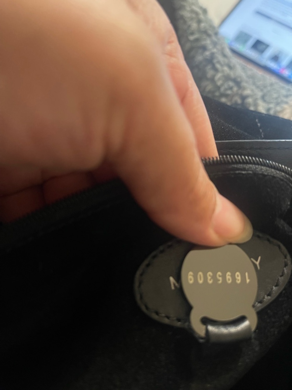 Mulberry Black Leather ZigZag Alexa Bag - Picture 16 of 17